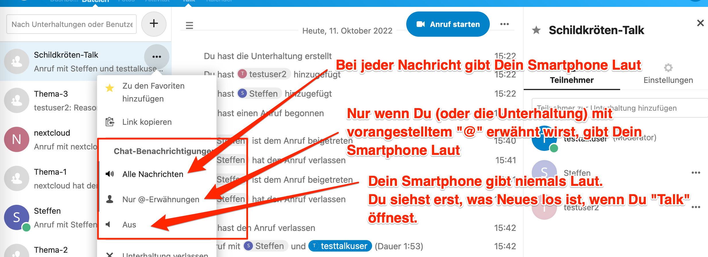 Schildkroeten-Talk_-_Talk_-_Nextcloud