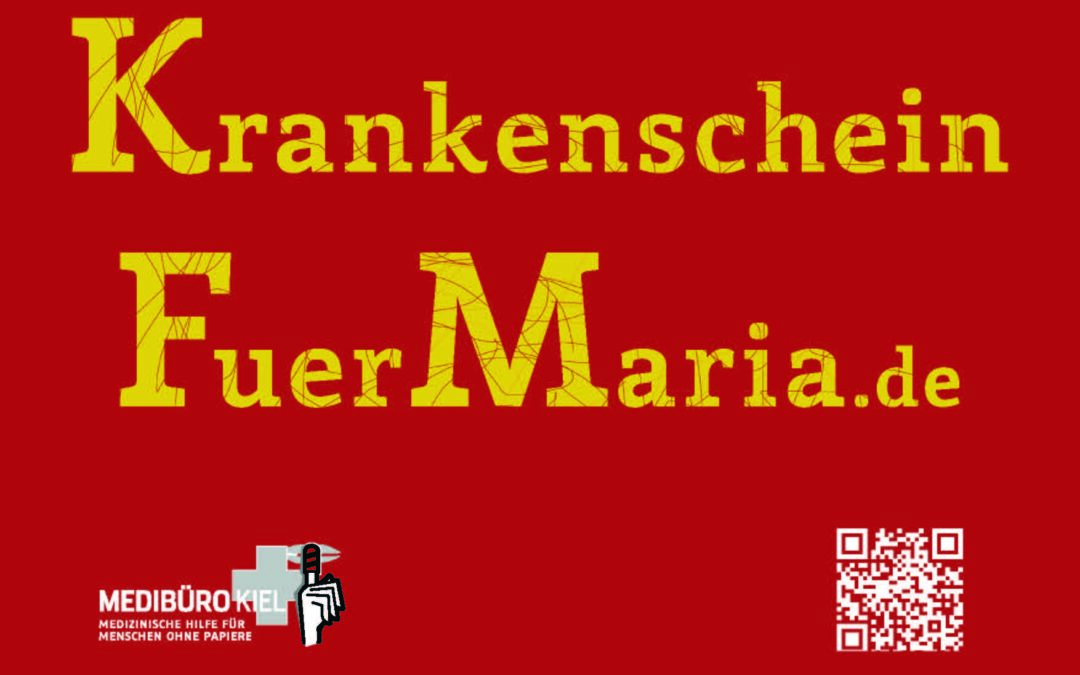 Kampagne „Krankenschein Für Maria“ eröffnet