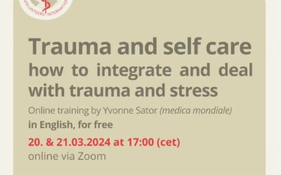 Online training: Trauma and self care – how to integrate and deal with trauma and stress